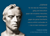 Postkarte «Schiller»